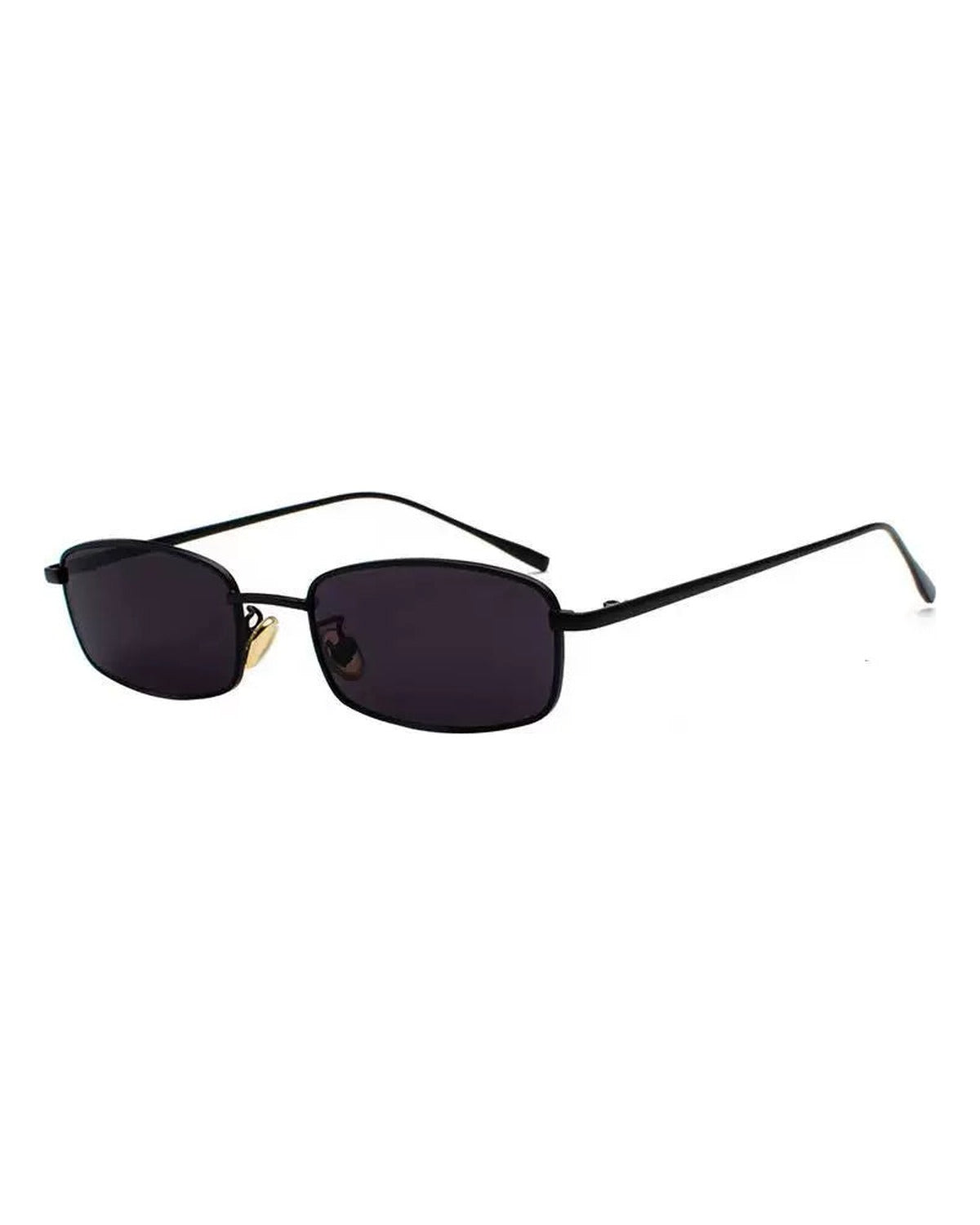 Small Rectangular Metal Frame Glasses