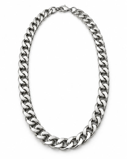 Thick Cuban Link Chain Necklace