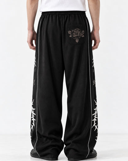 Tribal Thorn Print Sweatpants