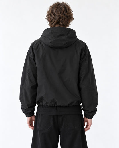 Rhinestone Flag Hooded Jacket