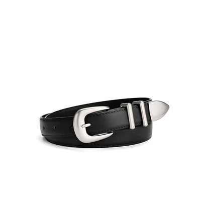 Black Wide Stitched