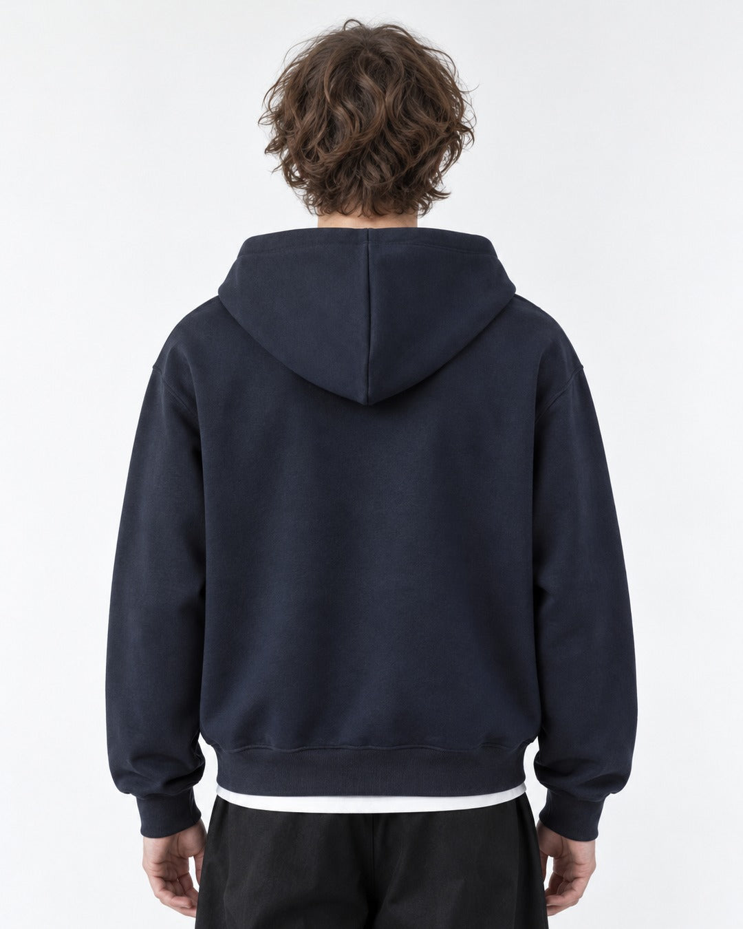 Triple Clasp Neck Hoodie