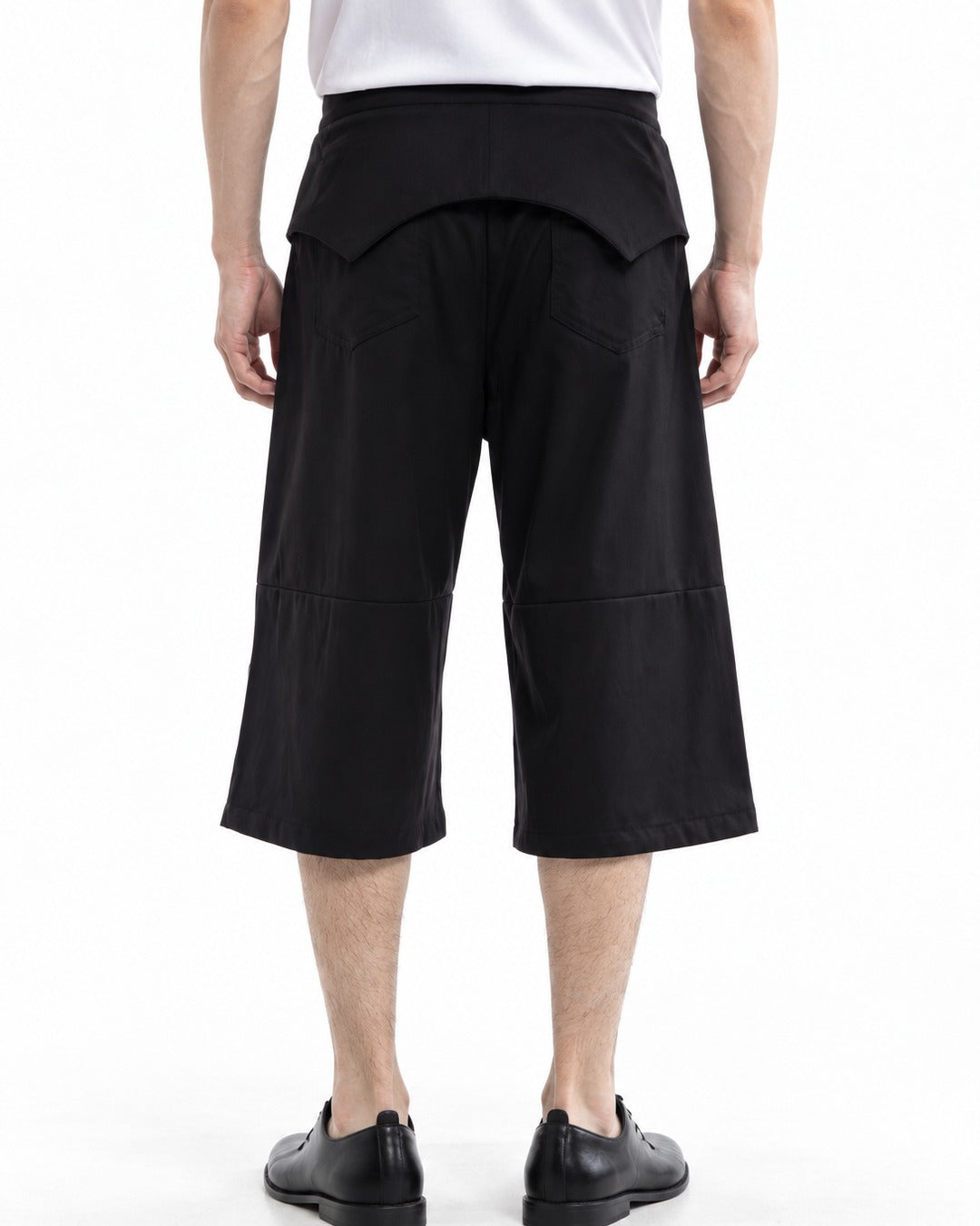Buckle Strap Cropped Pants