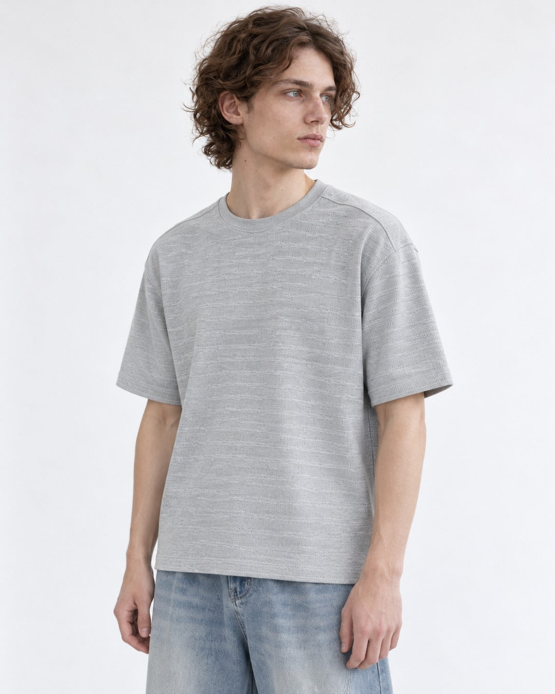Textured Knit Tee