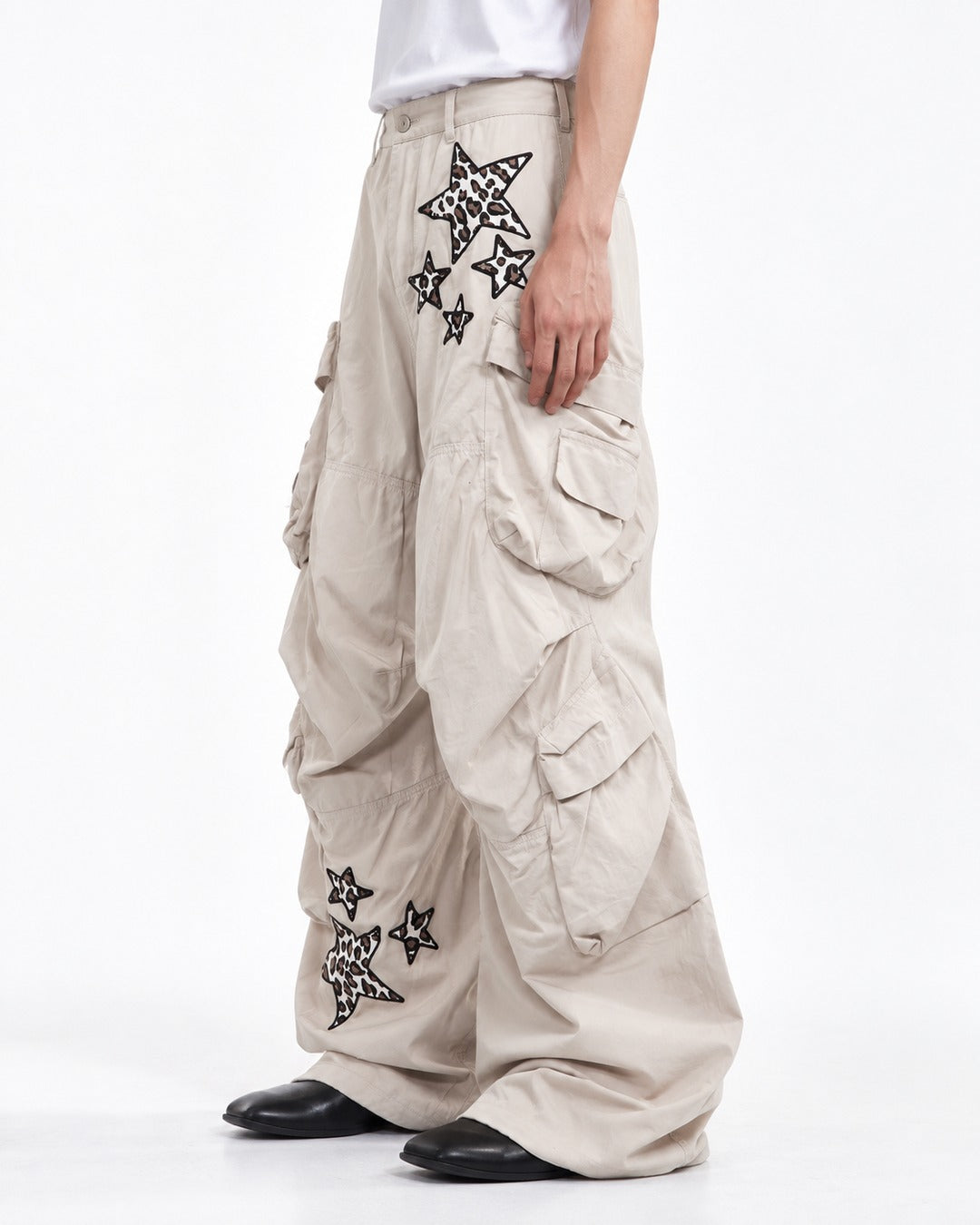 Patchwork Cargo Pants