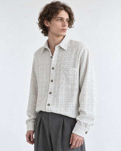 Tweed Check Shirt