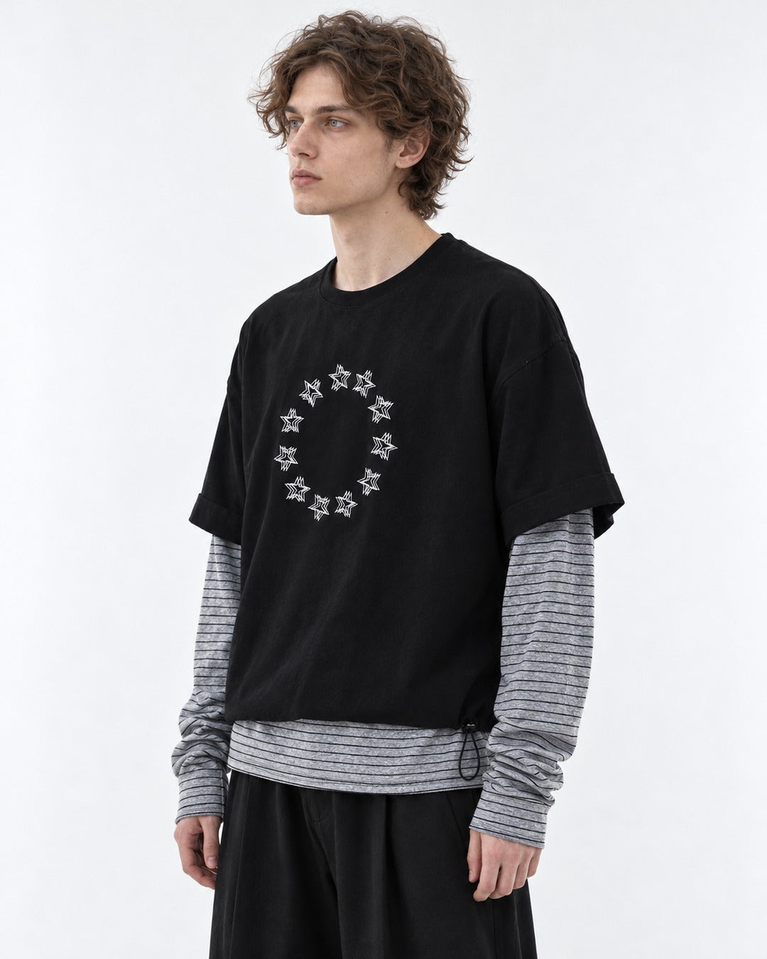 Star Ring Layered T-Shirt
