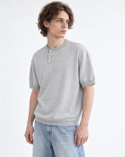 Crew-Neck Knit Top