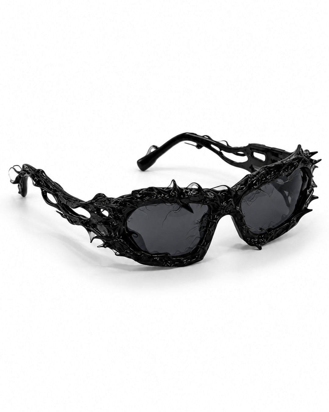 Flame Spike Resin Sunglasses