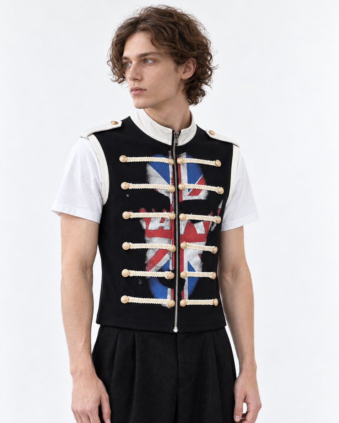 Union Jack Sleeveless Vest