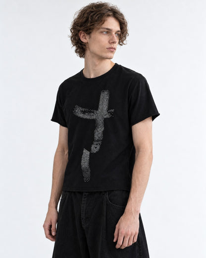 Rhinestone Cross T-Shirt