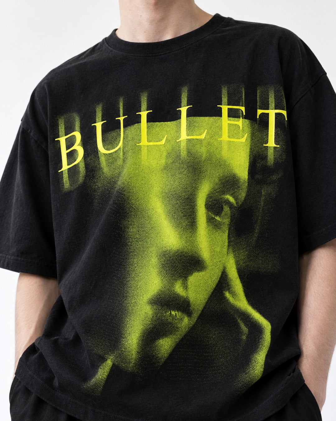 Face Print Oversized T-Shirt