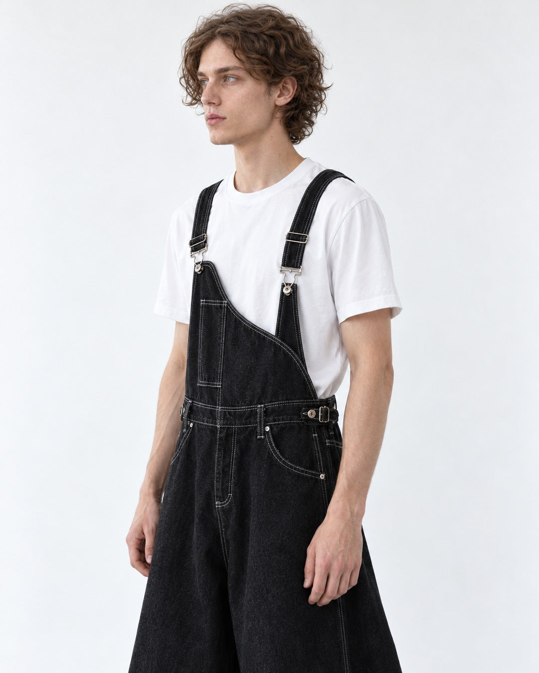Bib Overalls with Buckle Straps
