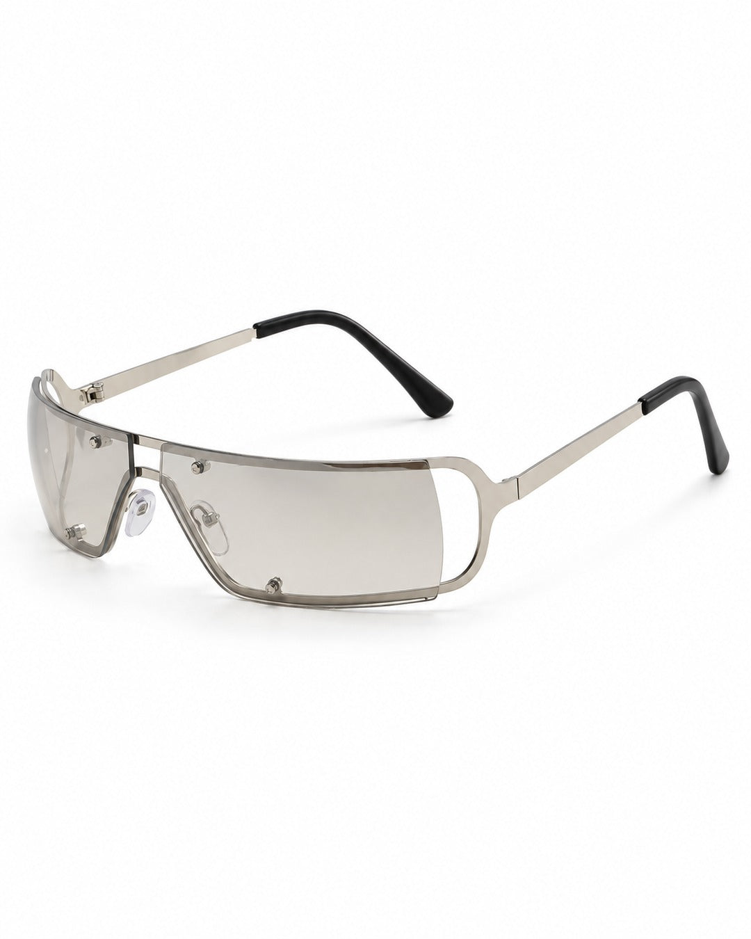 Rimless Shield Sunglasses