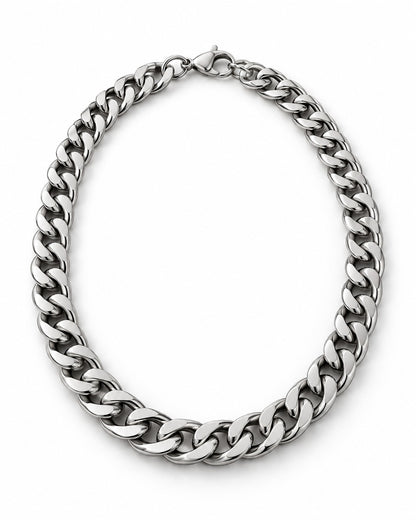 Thick Cuban Link Chain Necklace