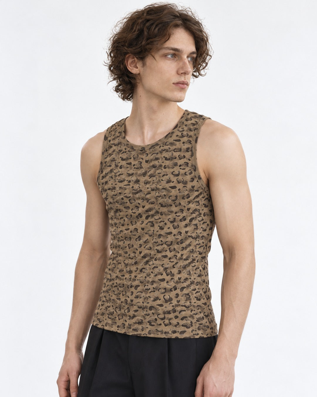 Leopard Print Tank Top
