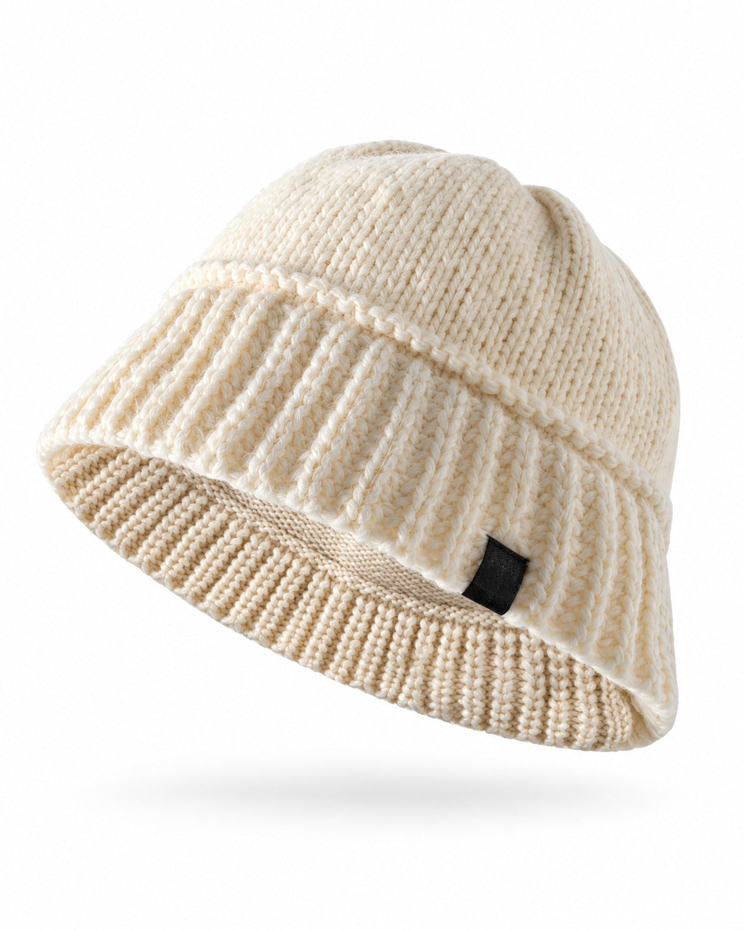 Ribbed Knit Fisherman Bucket Hat