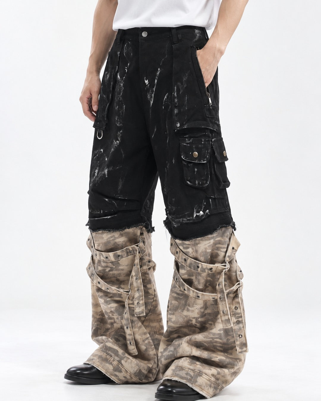 Detachable Camouflage Cargo Pants