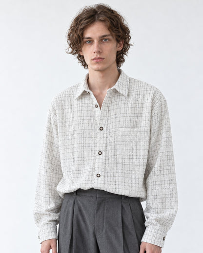 Tweed Check Shirt