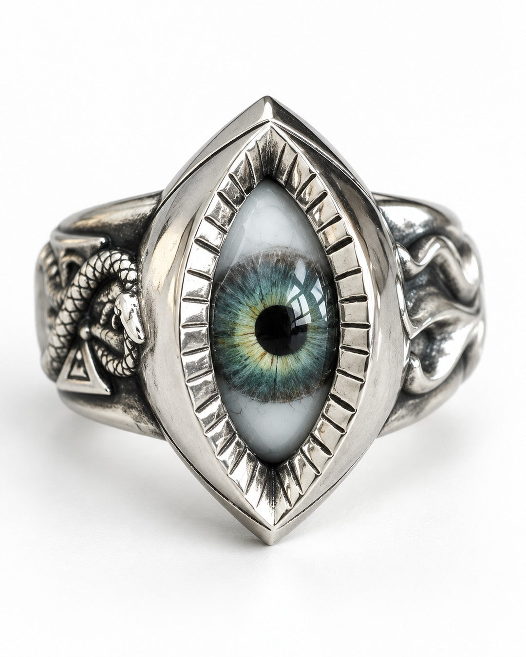 Marquise Eye Signet Ring