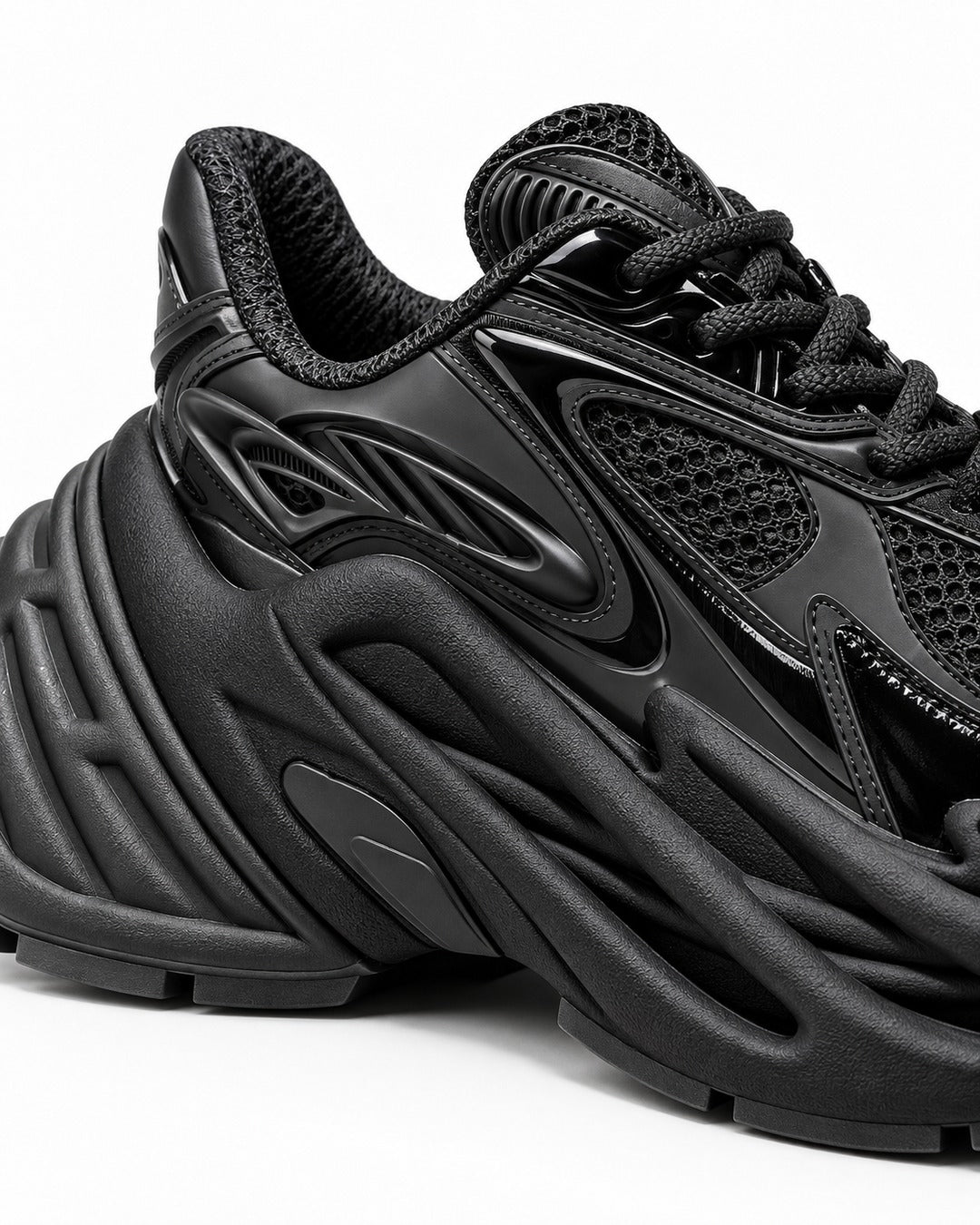 Flame Sole Chunky Sneakers