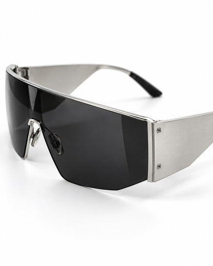 Metal Side-Shield Sunglasses