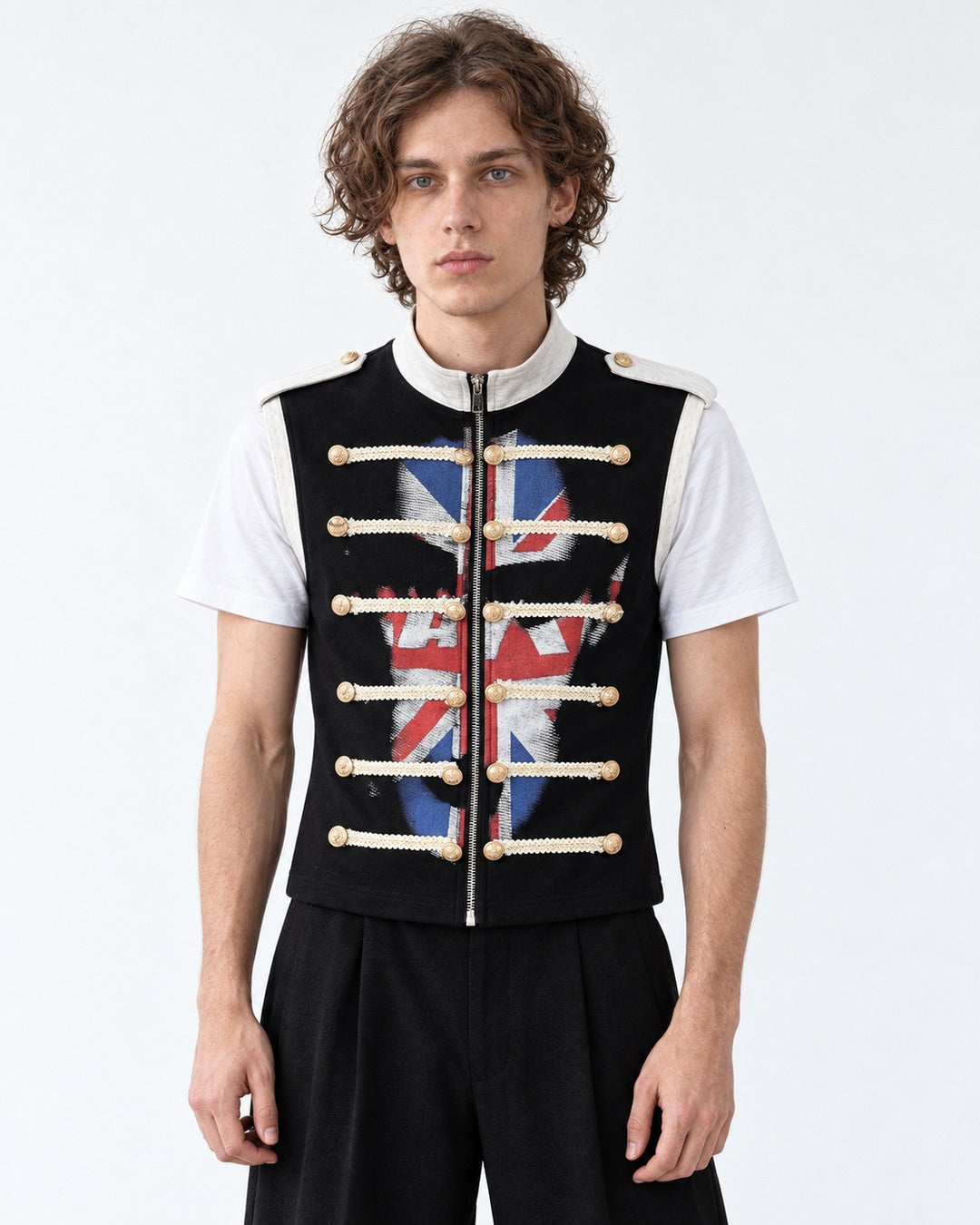 Union Jack Sleeveless Vest