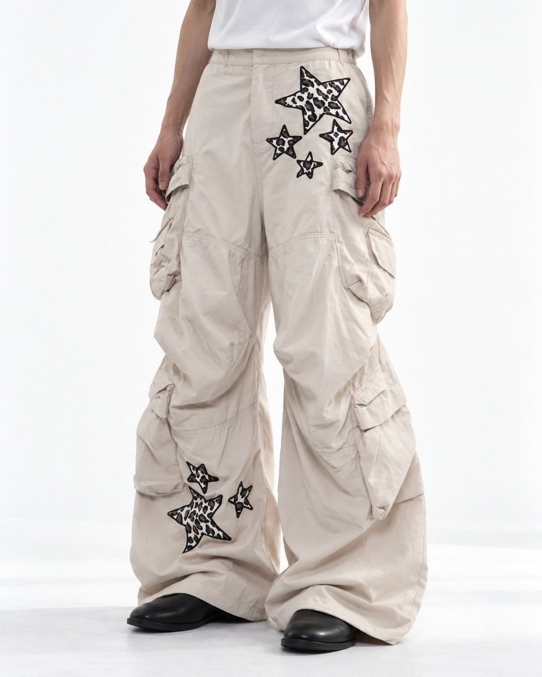 Patchwork Cargo Pants