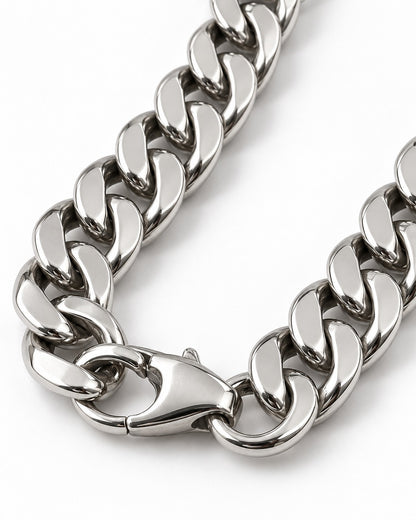Thick Cuban Link Chain Necklace