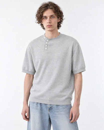 Crew-Neck Knit Top