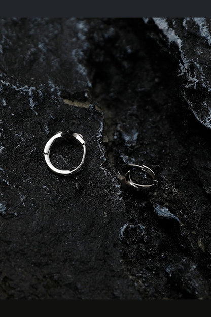 Star Huggie Hoop Earrings