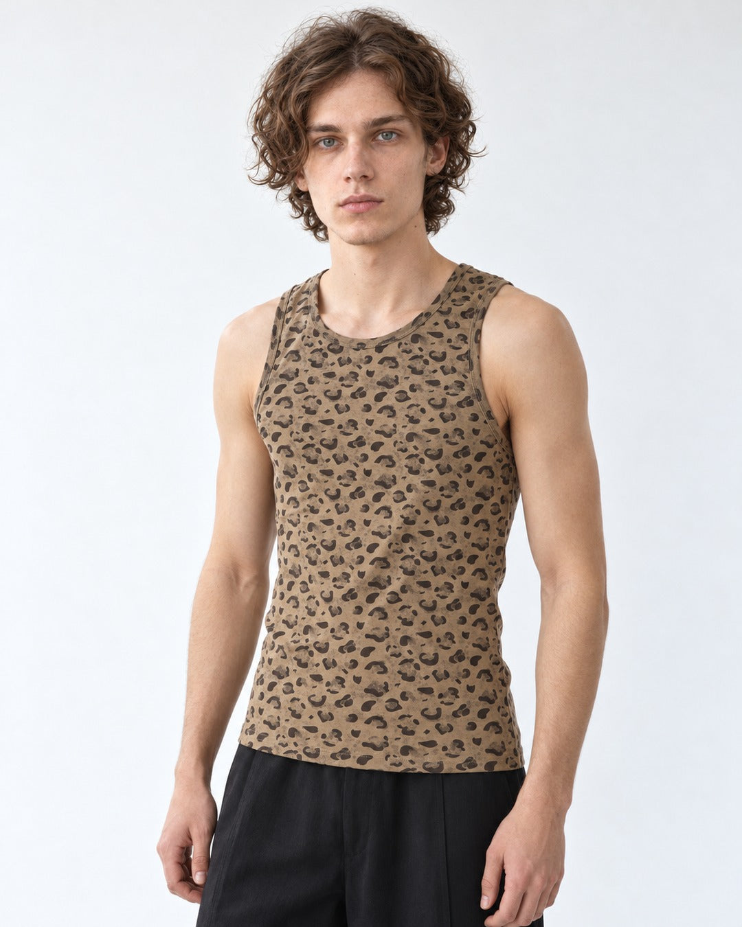 Leopard Print Tank Top