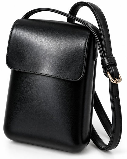 Compact Flap Crossbody Bag