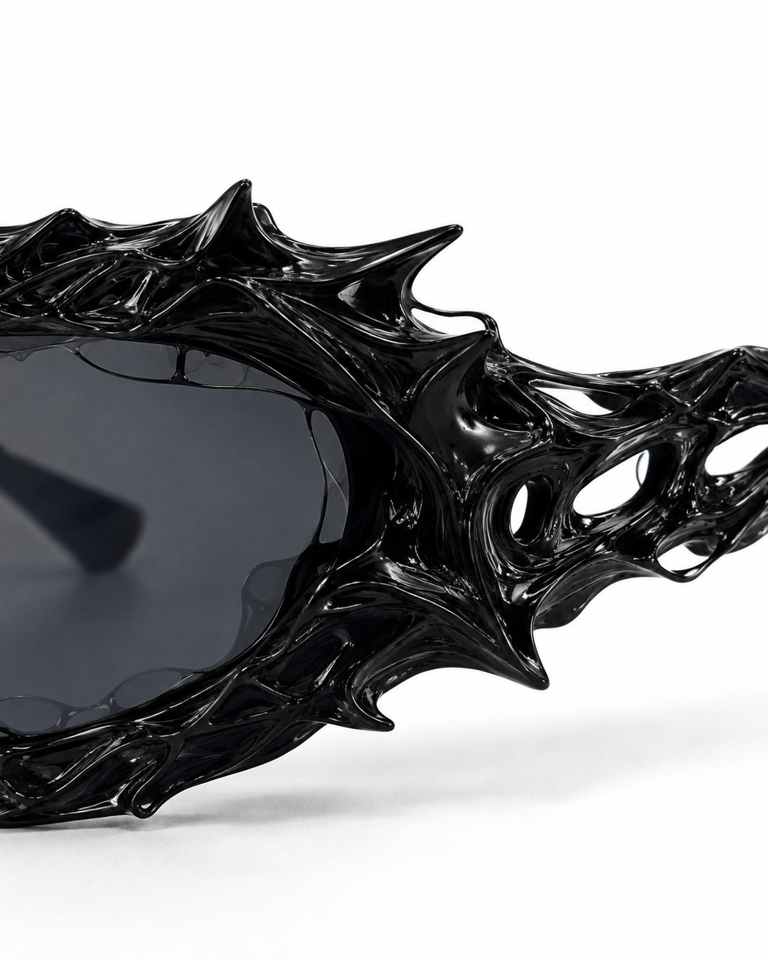 Flame Spike Resin Sunglasses