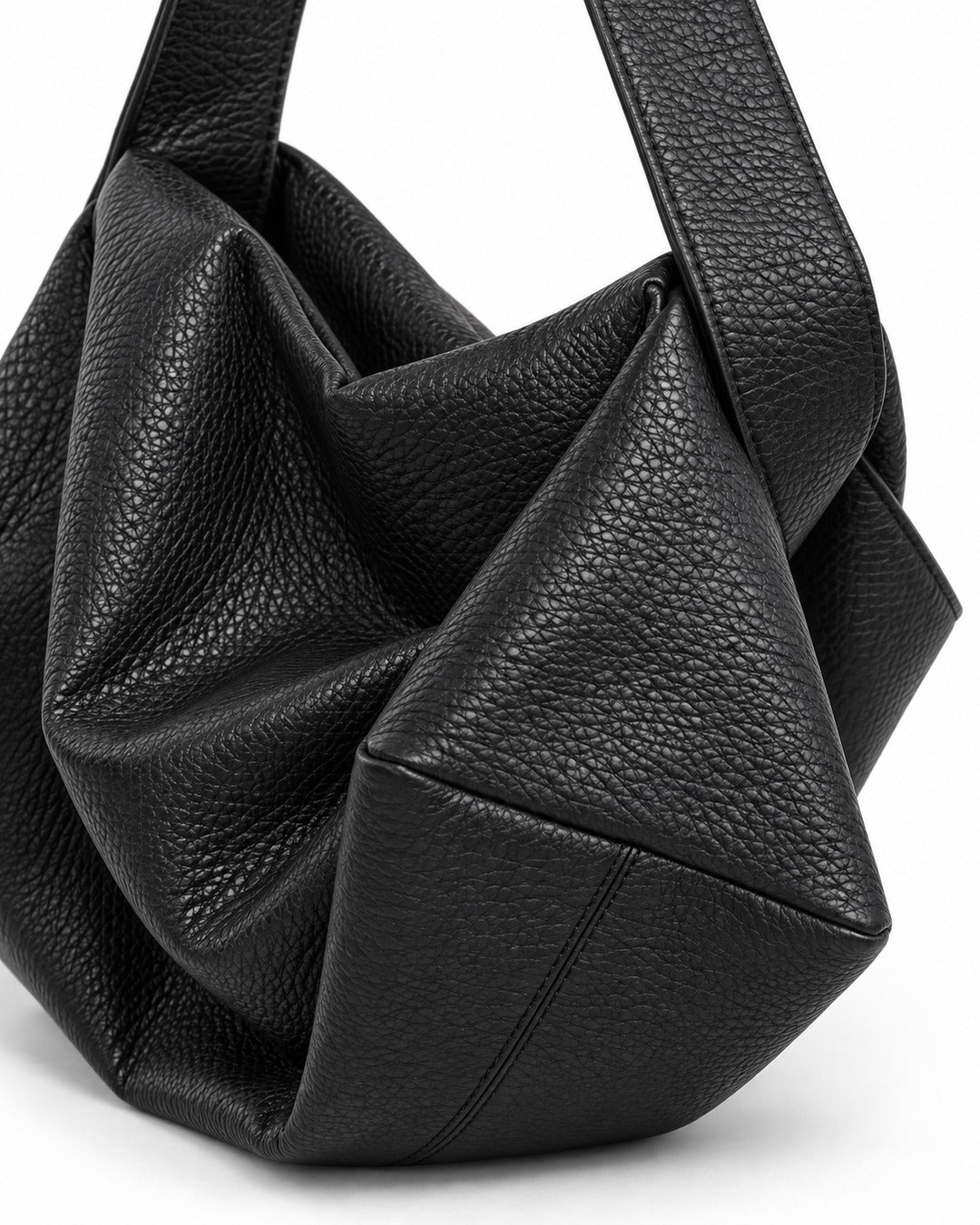 Slouchy Pebbled Crossbody Bag