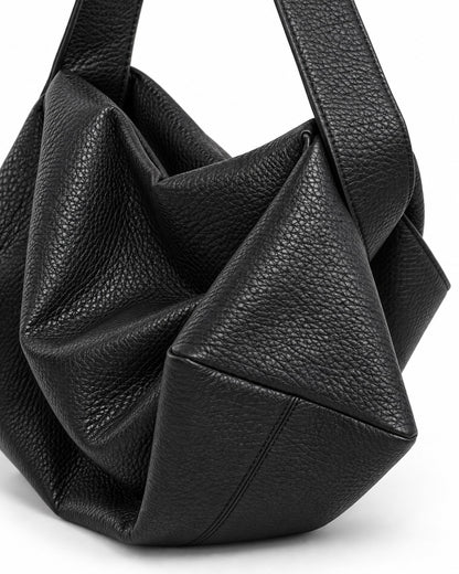 Slouchy Pebbled Crossbody Bag