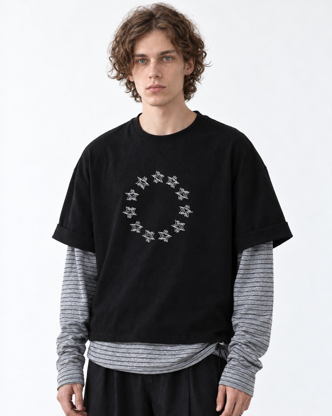 Star Ring Layered T-Shirt