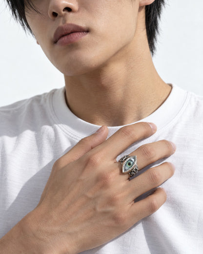 Marquise Eye Signet Ring