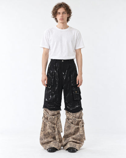 Detachable Camouflage Cargo Pants