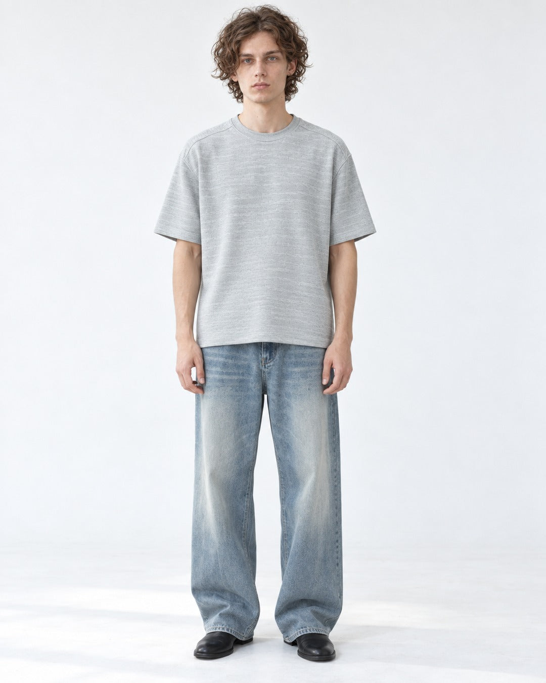Textured Knit Tee