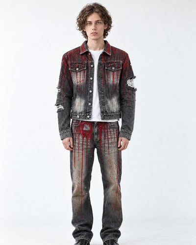 Pants With Rhinestones