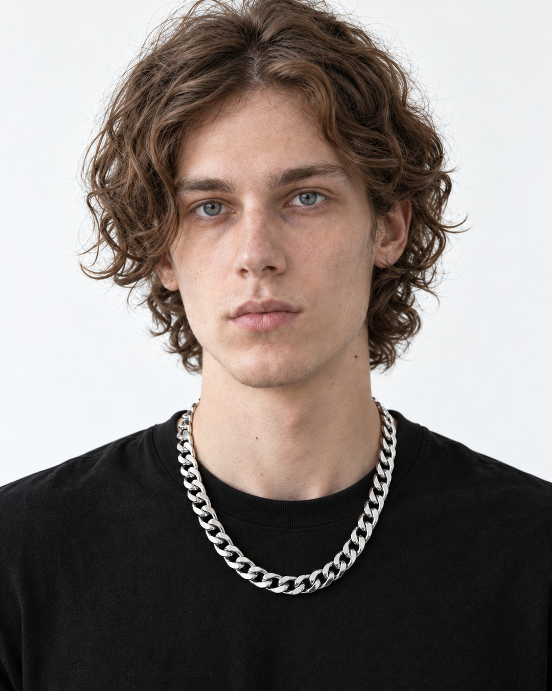 Thick Cuban Link Chain Necklace