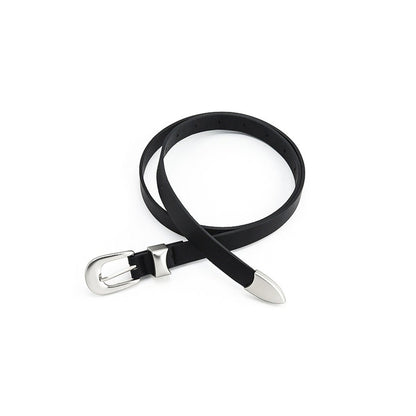 Slim Western Pin-Buckle Belt