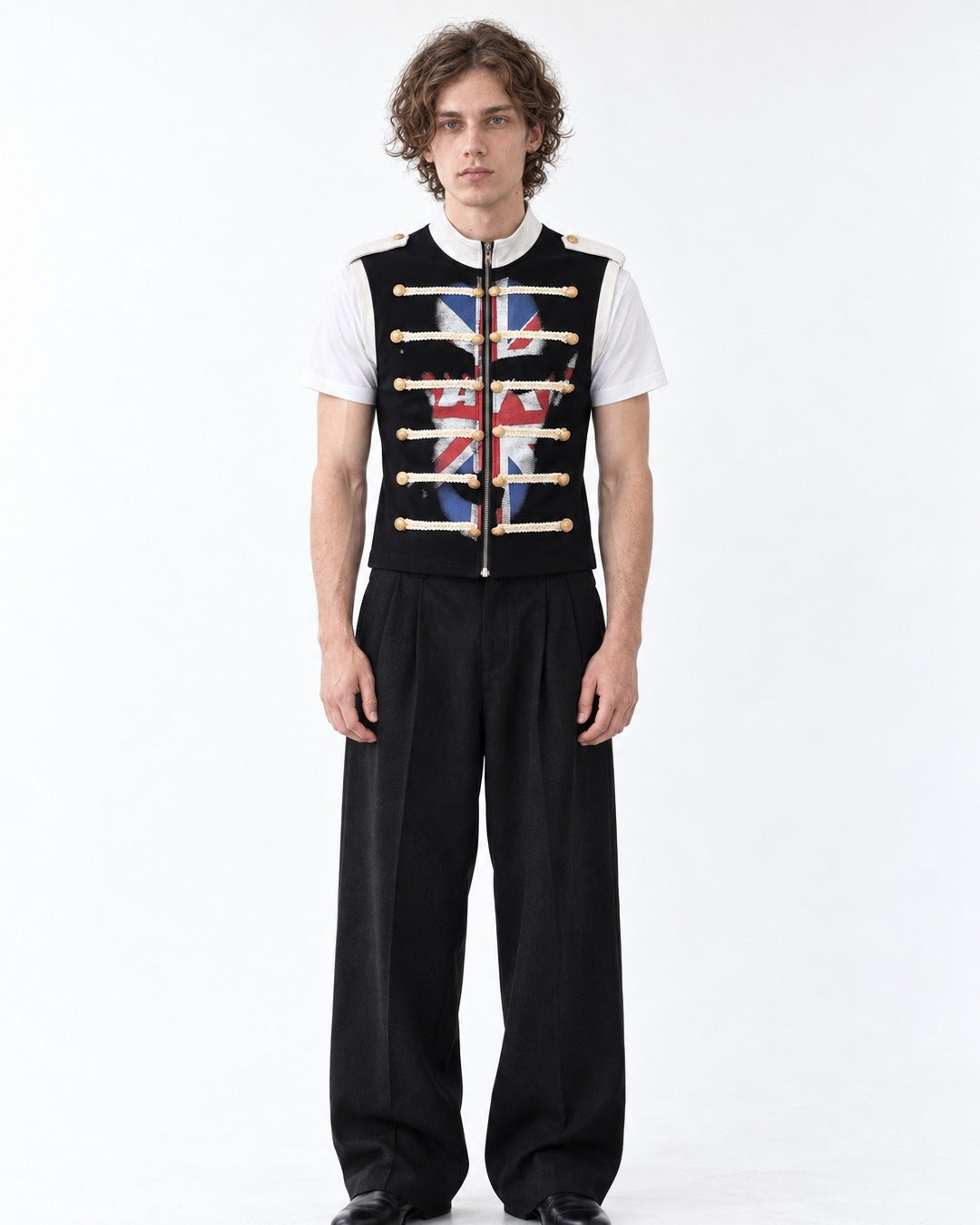 Union Jack Sleeveless Vest