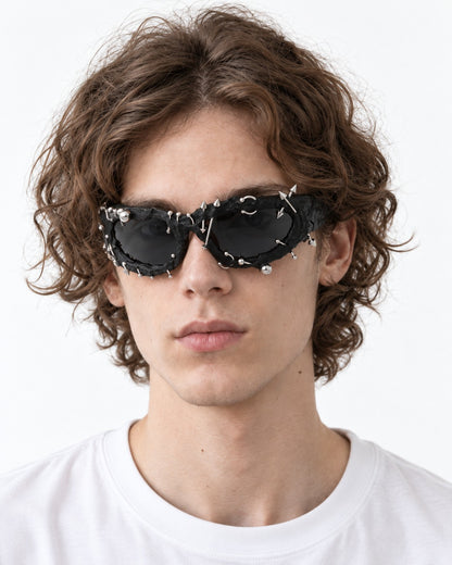 Spiked Rivet Punk Sunglasses