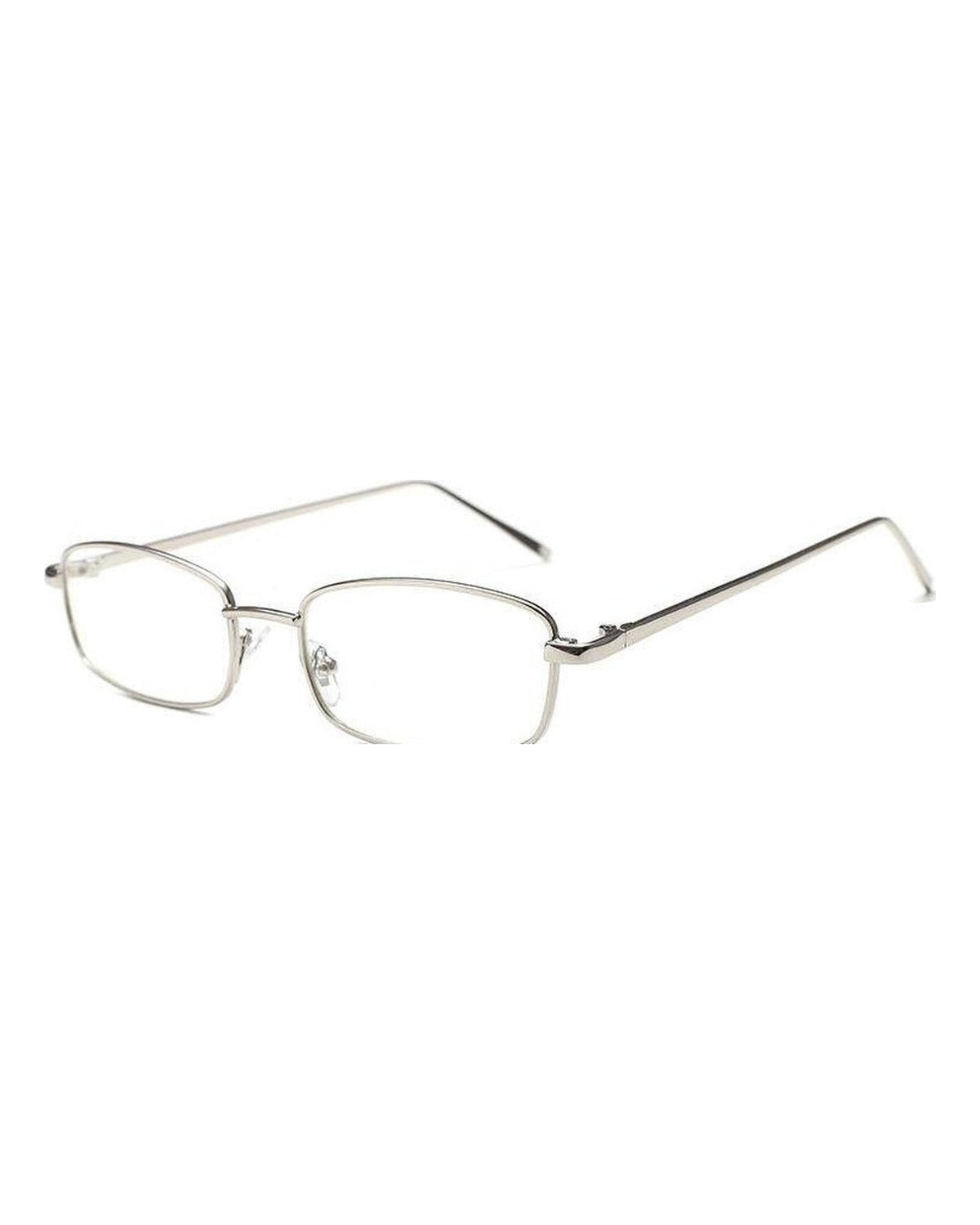 Small Rectangular Metal Frame Glasses