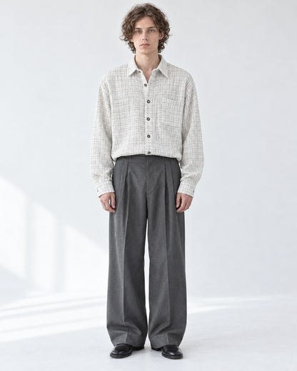 Tweed Check Shirt