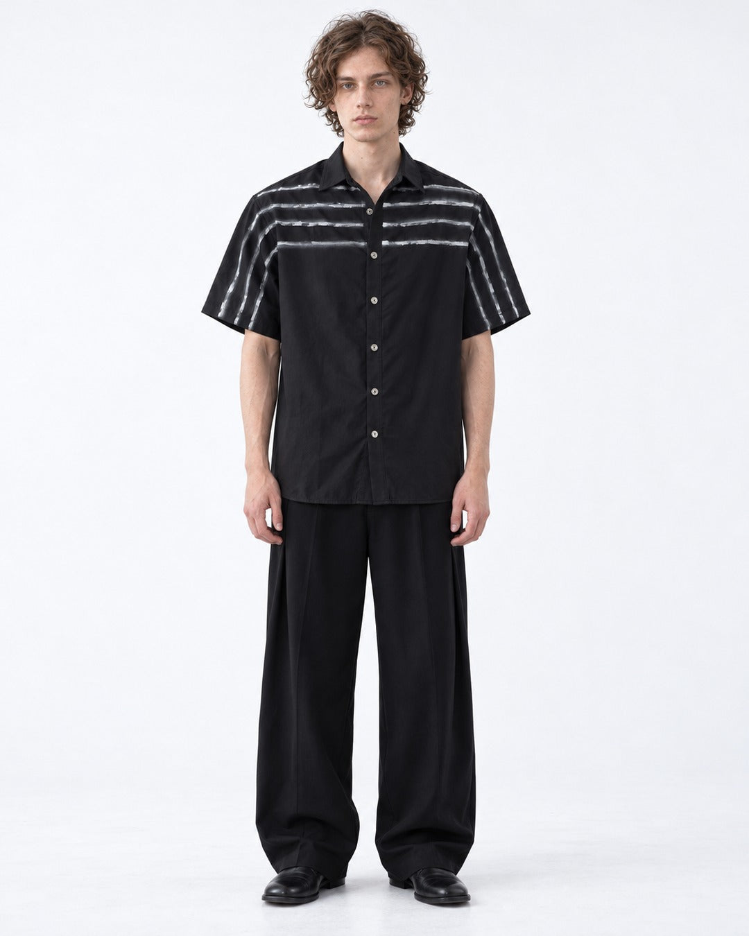 Hand-Painted Stripe Shirt