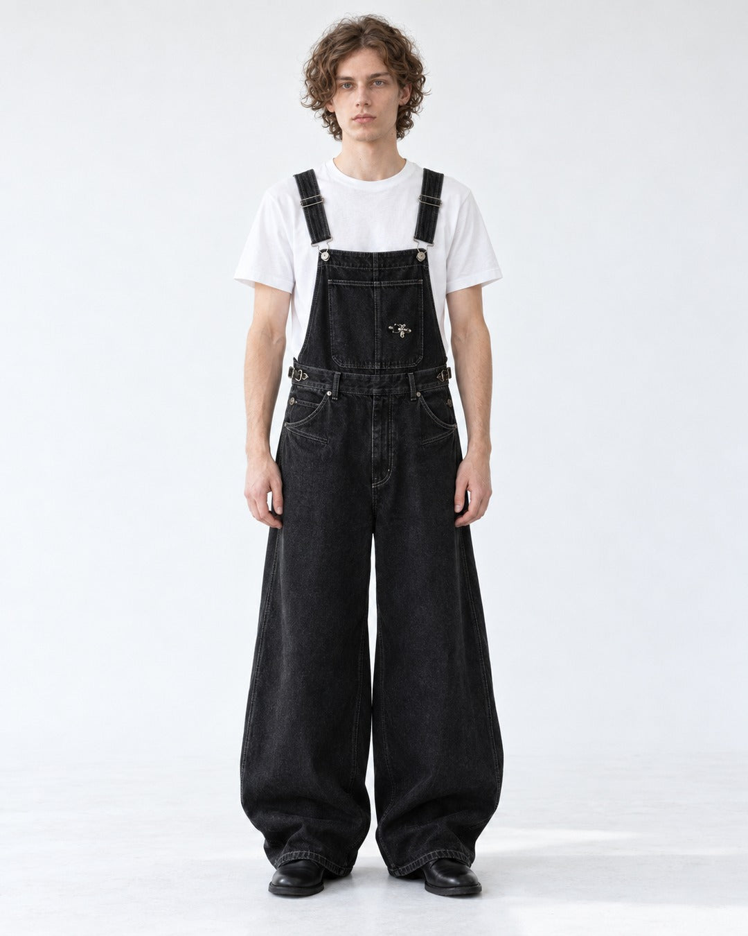 Bib Overalls with Buckle Straps