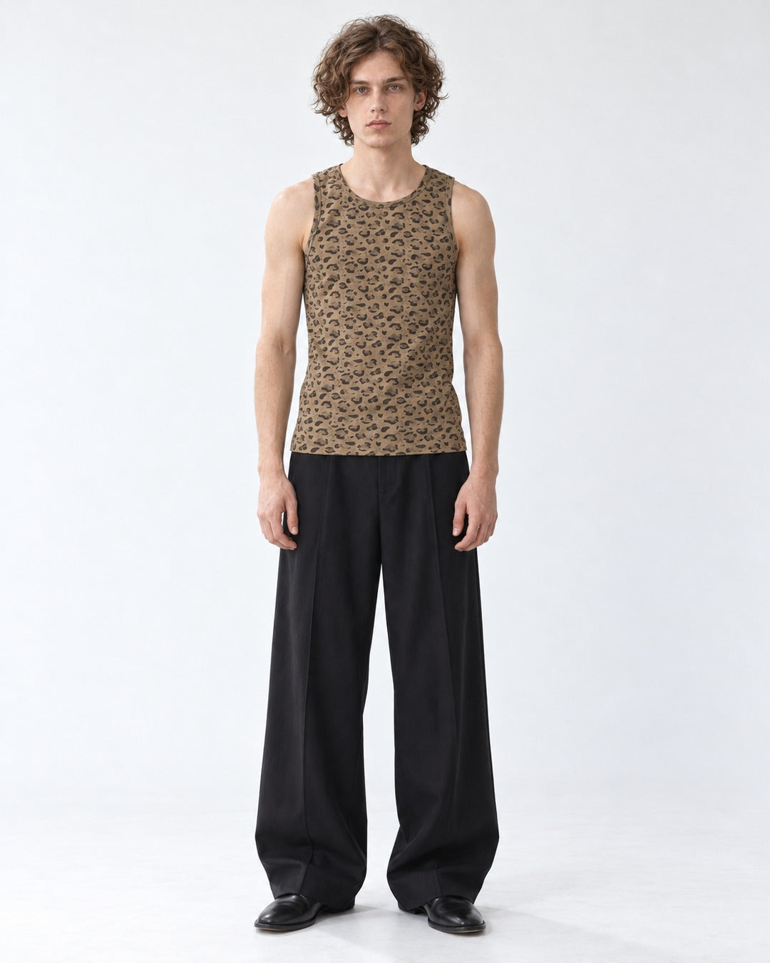 Leopard Print Tank Top